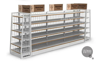定制711便利店貨架 小型超市的靈活存儲解決方案