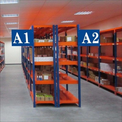 提升管理效率 可定制的工廠車間倉庫貨架標(biāo)識系統(tǒng)解決方案