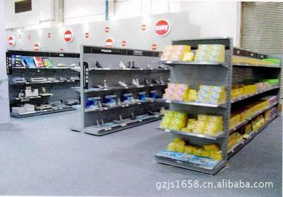 廠家加工定制 方管背網式貨架與超市貨架配套產品全解析——以常熟市廣眾金屬制品為例