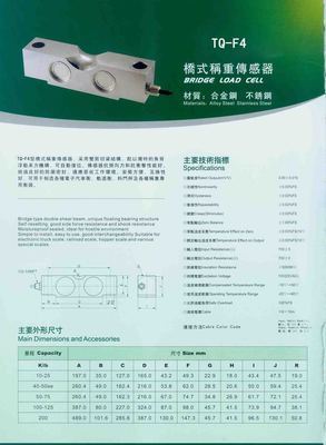 濟南泰欽電氣 阿里大量供應(yīng)橋式稱重傳感器TQ-F4，筑牢工業(yè)稱重基石
